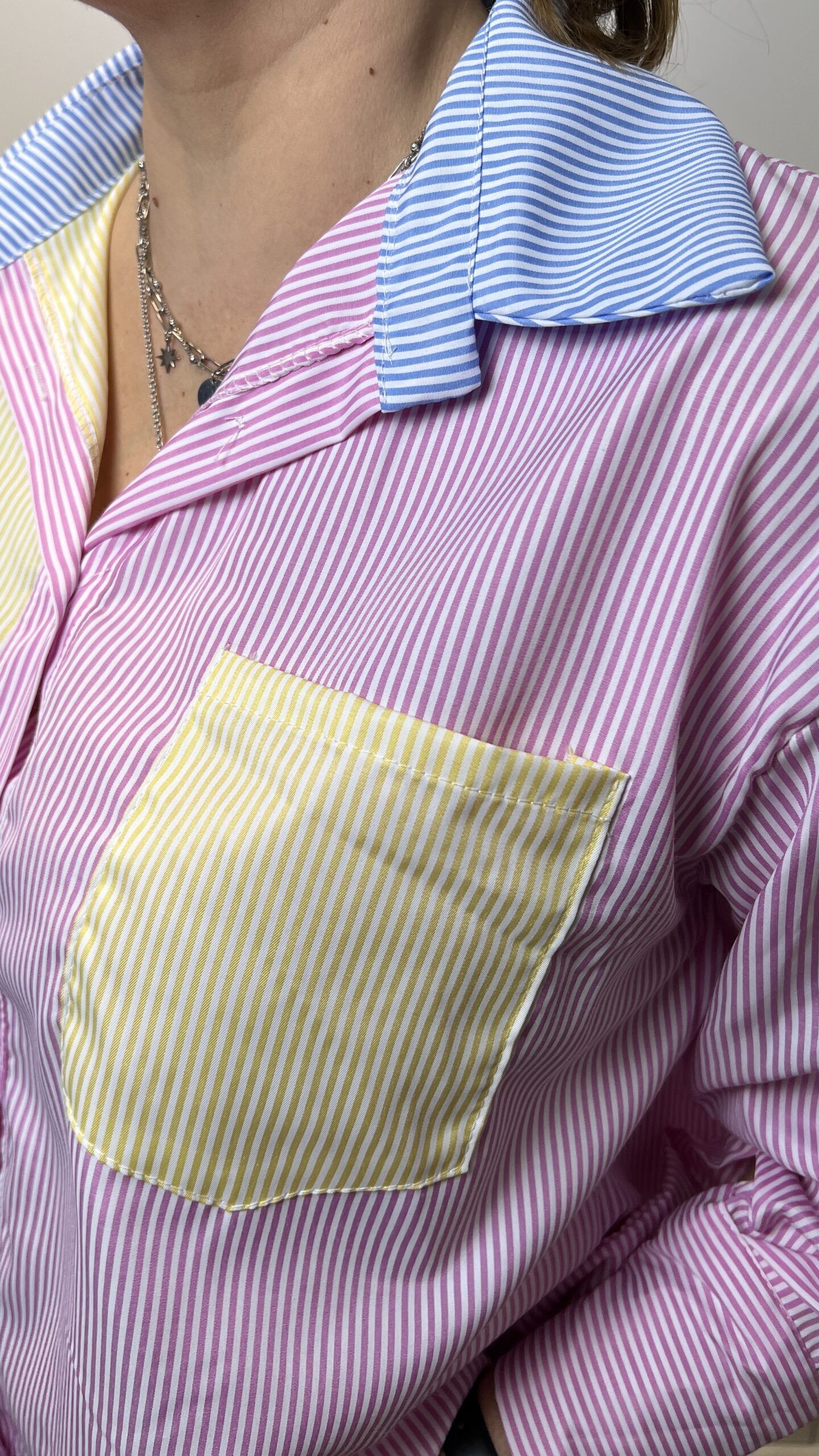 Camisa rayas colores - Imagen 5