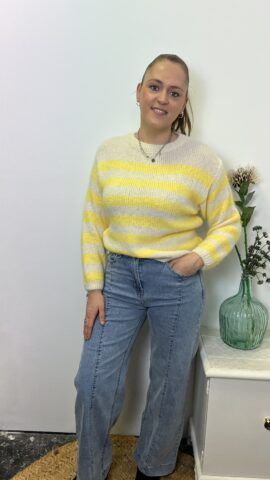 Alternative view of Jersey Mujer Rayas
