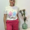 Camisetas Mujer Rombos Dorados
