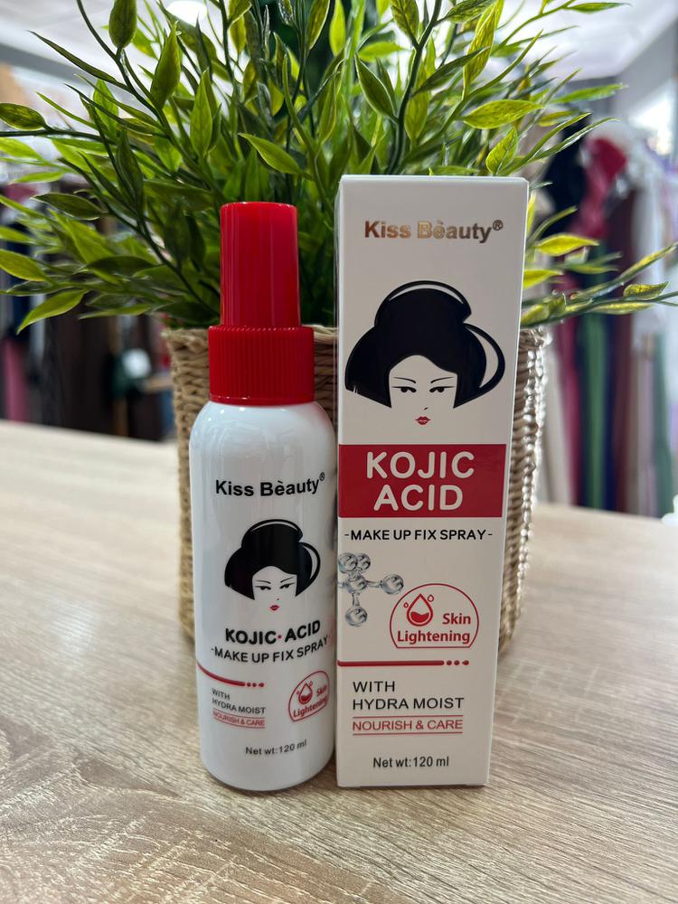 FIJADOR MAQUILLAJE ACIDO KOJICO 120ML - KISS BEAUT