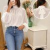 Camisa Gala con Lazada en espalda