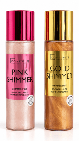 Bruma brillante IDC Institute Pink & Gold Shimmer ✨