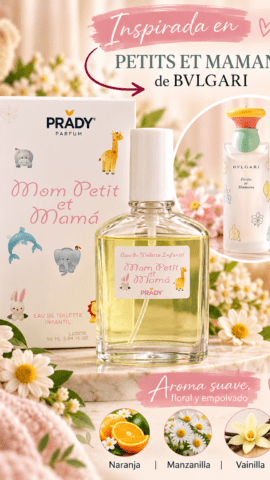 Colonia infantil Mom Petit et Mamá de Prady – 90 ml 🧸🌼