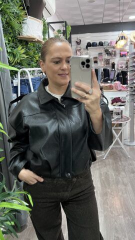 BOMBER TOSCANA 🤎🖤 | POLIPIEL